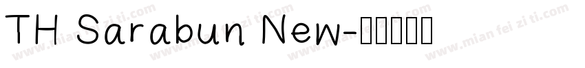 TH Sarabun New字体转换